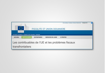 Fiscalité et Union douanière